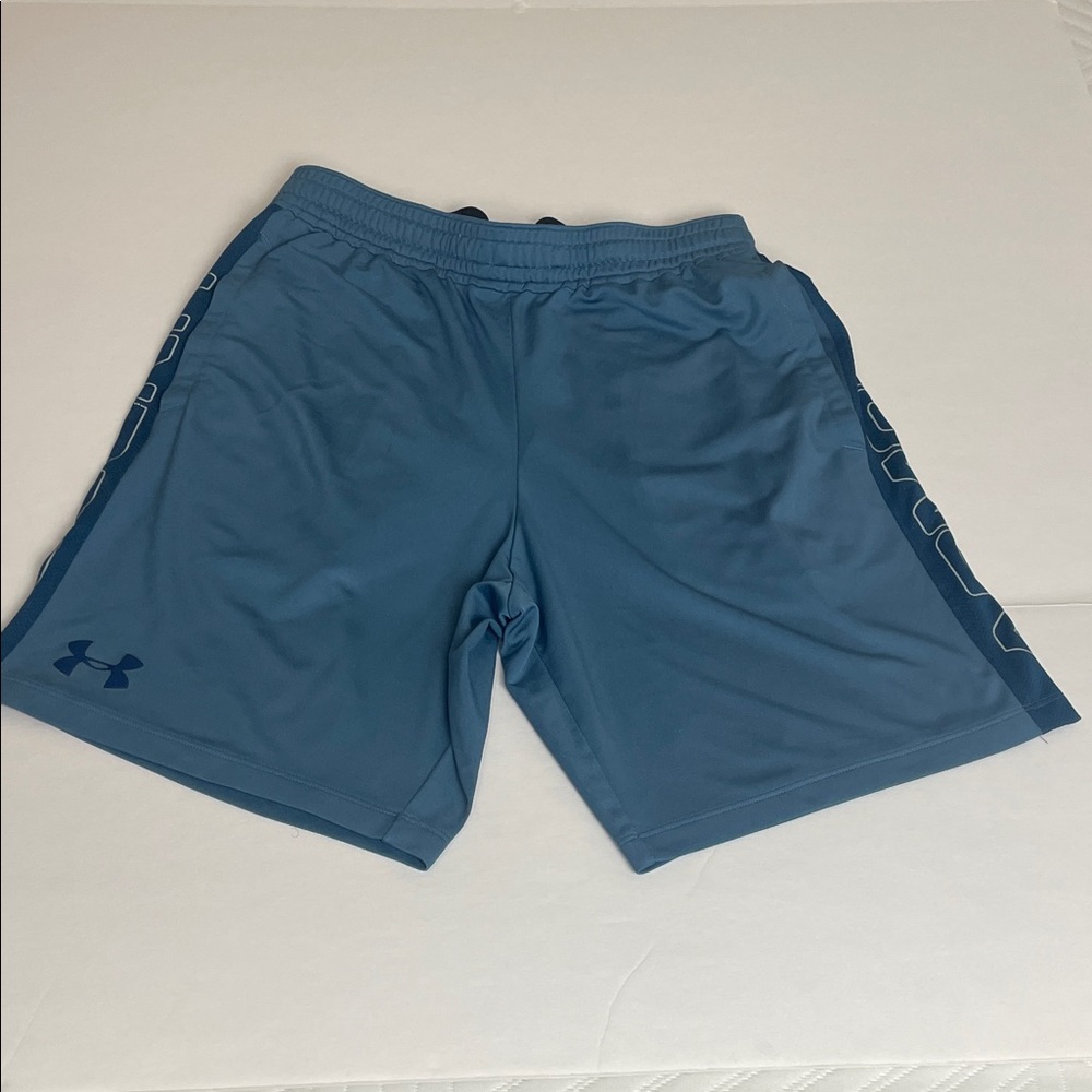 Under Armour Men's Steel Blue Athletic Shorts